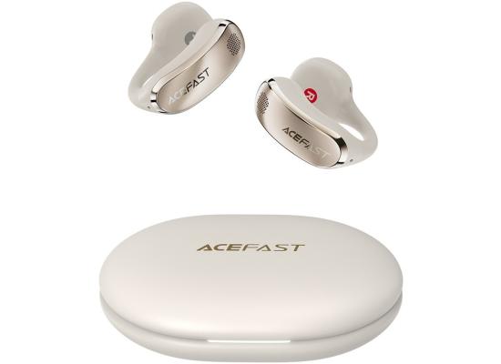 ACEFAST ACECLIP Pro Open Ear Wireless Earphones Dual Mic Noise Reduction Bluetooth-compatible Earbuds - Light Gold